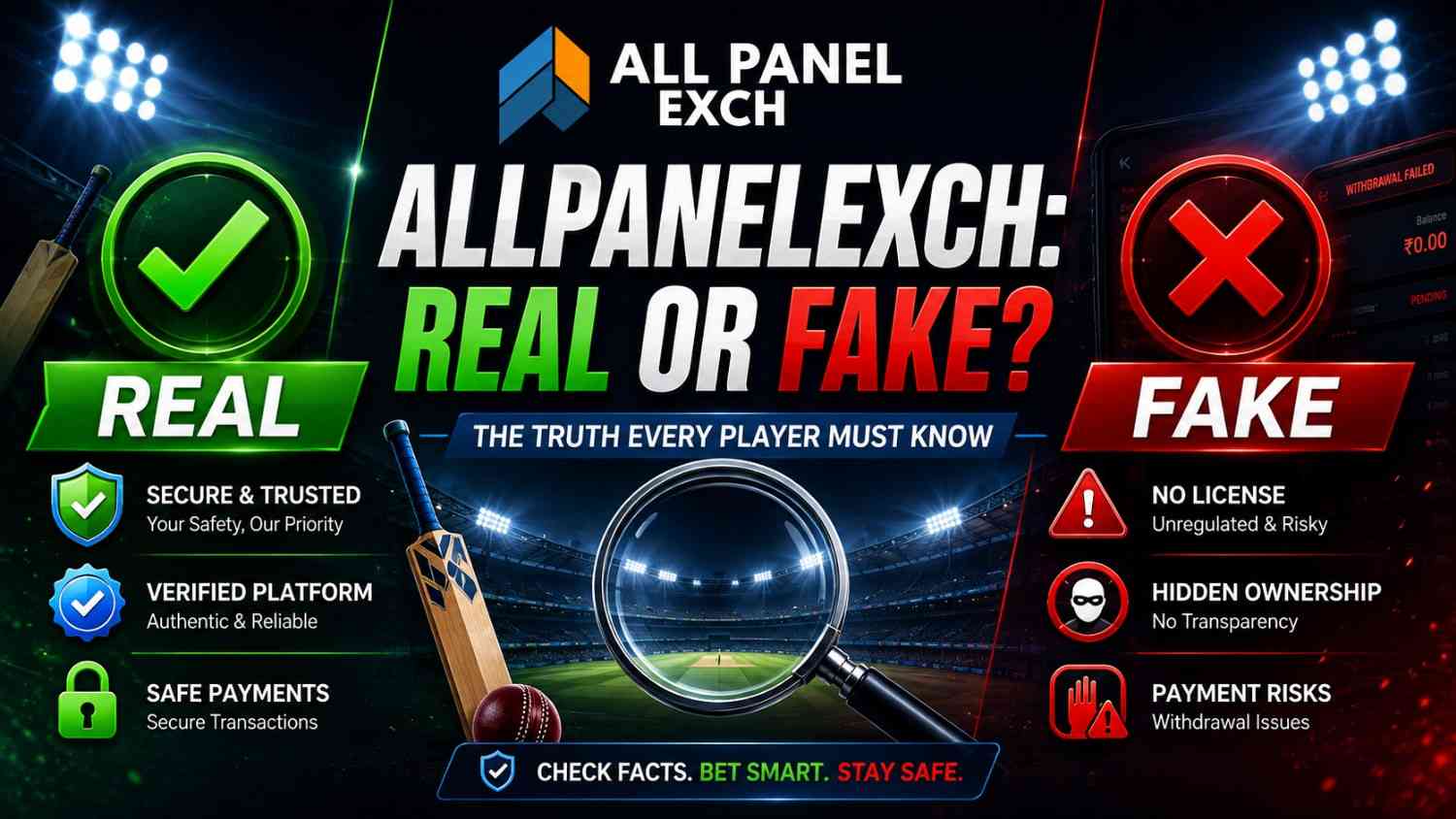 Is Allpanelexch Real or Fake? A smartphone showing the All Panel betting app dashboard to verify if it is trusted or not.